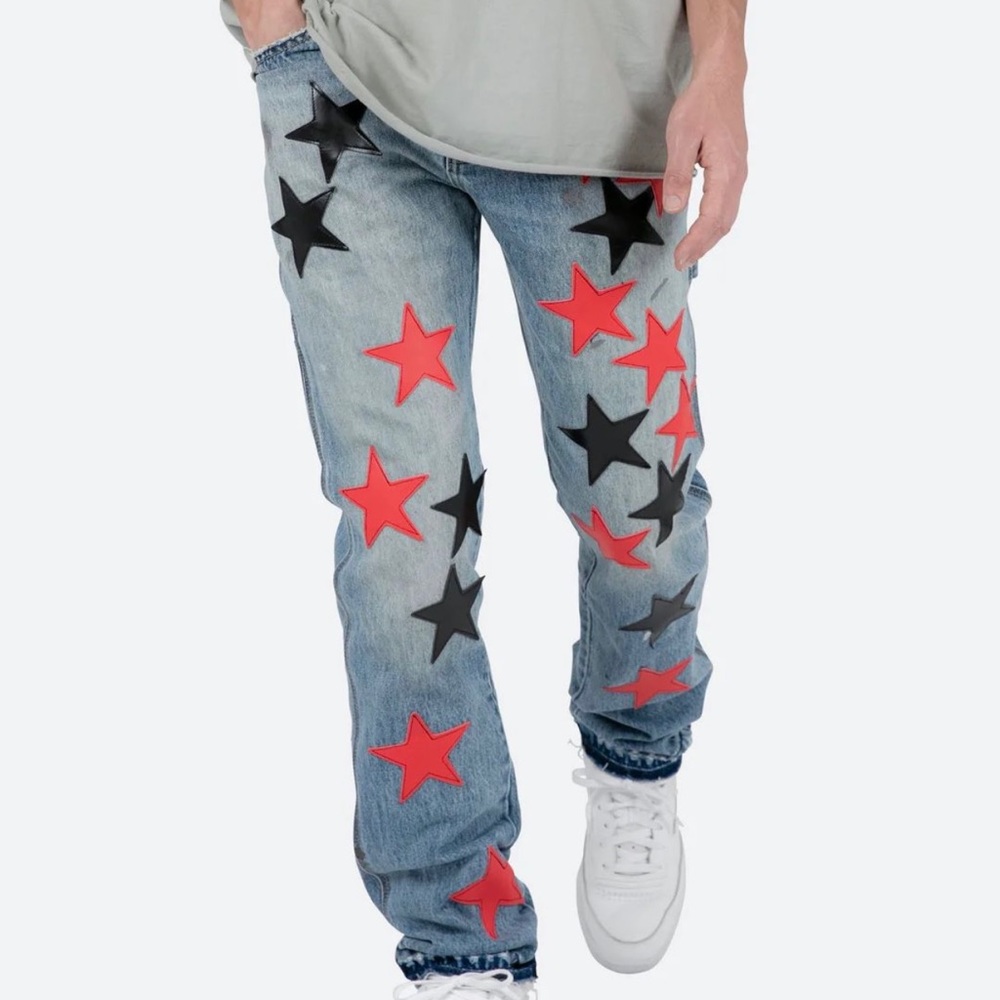 MNML Star Jeans Size 29 W